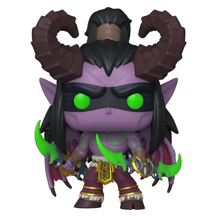 Figurina World of Warcraft POP! Games Vinyl Figure Illidan w/CH 9 cm