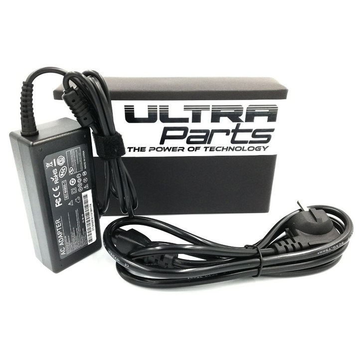 Ultra Parts laptop töltő 19.5V 2.31A 45W, 1.5m kábel, fekete
