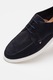 Tommy Hilfiger, Велурени обувки Derby, Мръснобял/Тъмносин