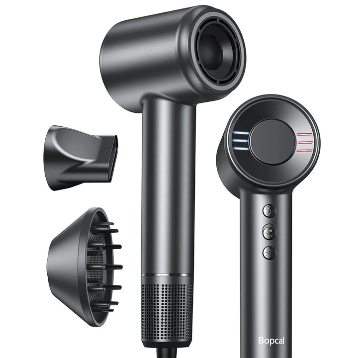 Сешоар, 1500W, йонен, ниско ниво на шум, 120000 RPM, бял