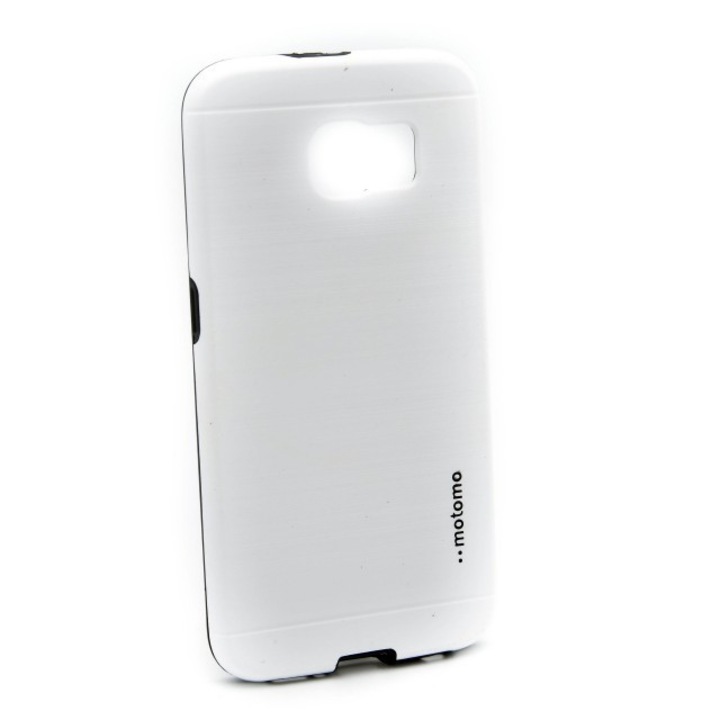 Husa Compatibila Samsung Galaxy S6 Motomo V5 Alb