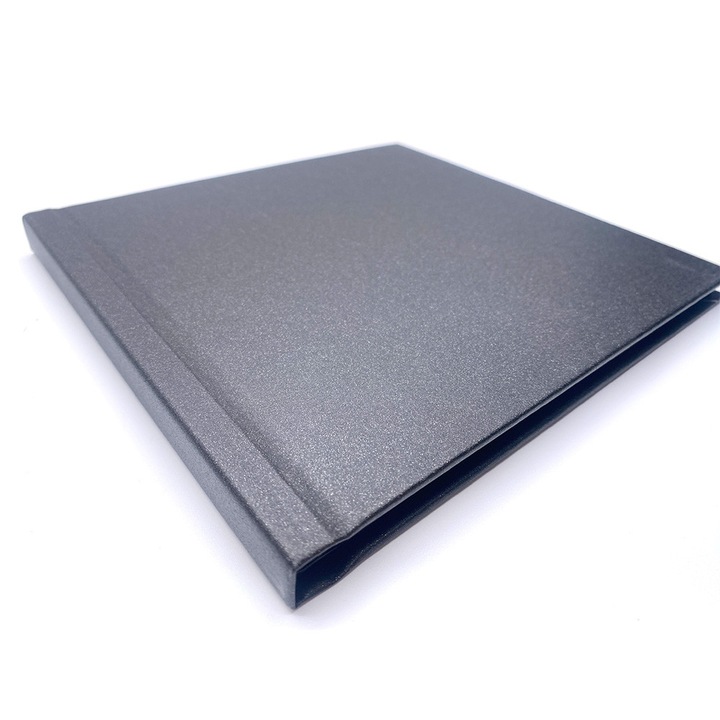 Album Foto Cu File Autoadezive, 15x15cm, Negru Quartz, 20 Fotografii