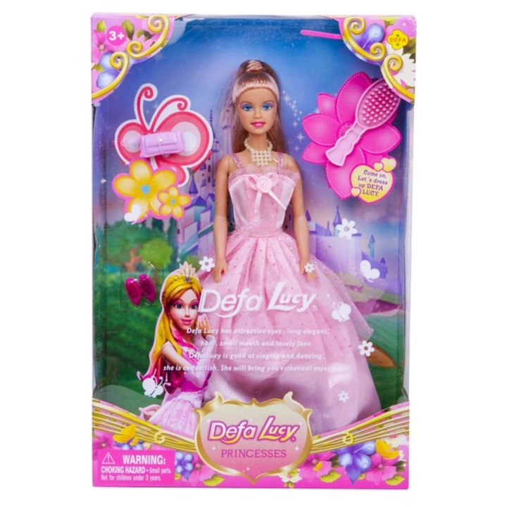 Papusa printesa Defa Lucy cu accesorii - 30 cm