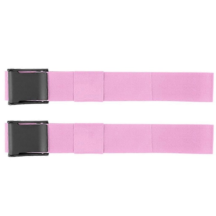 Gluteális szorítópánt, 1 pár, rózsaszín, 100x5cm, fitnesz kiegészítők