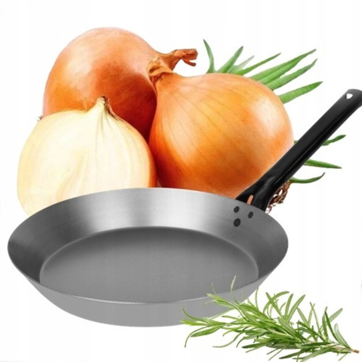 Tigaie din otel, Spinwar, 20cm, fara acoperiri, fabricata in Polonia