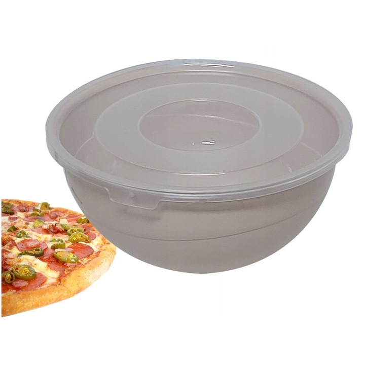 Boluri set 5L, jagiello, plastic, 27,5x10,5x13cm, cu capac, multicolor