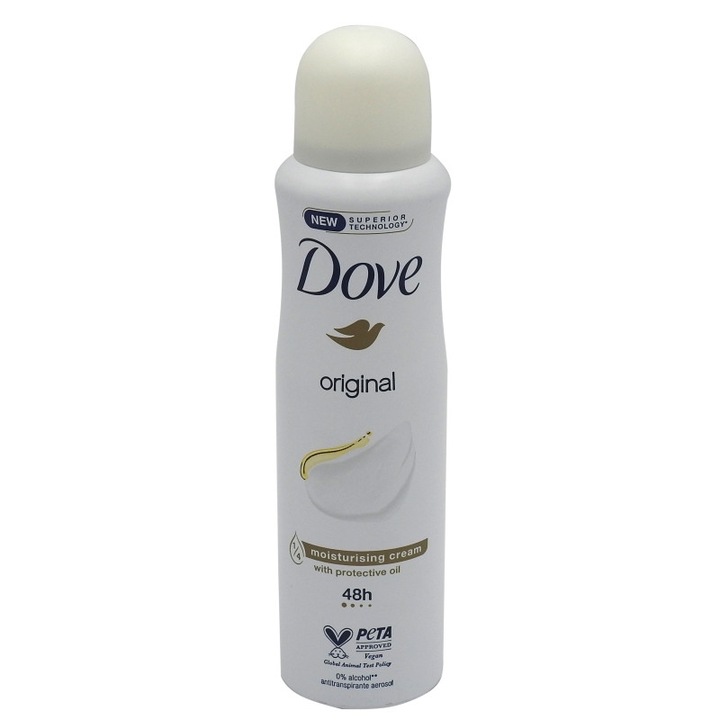 Deodorant Spray, Dove, Original, 150 ml