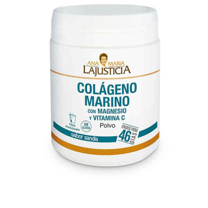 Supliment alimentar Ana María Lajusticia colagen marin, magneziu, vitamina C, unisex, gust pepene verde
