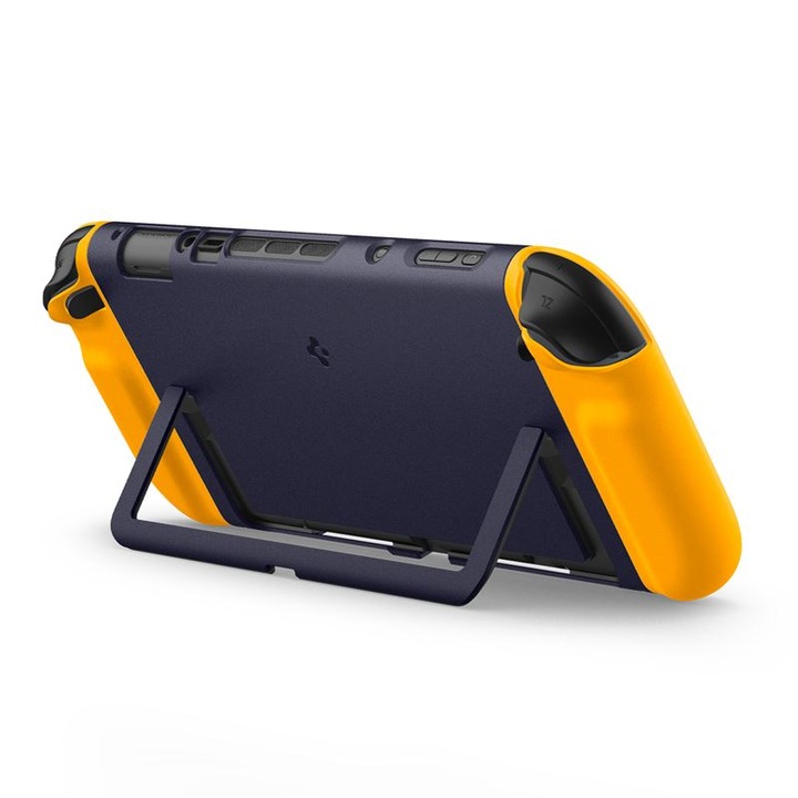 Spigen Nano Pop tok Nintendo Switch 2-vel kompatibilis, áfonya-tengerészkék