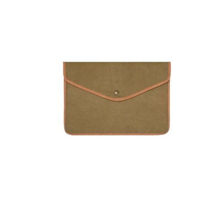Husa pentru laptop VINGA Bosler GRS din panza reciclata de 14 inch