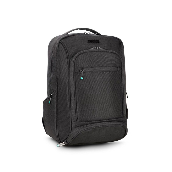 USB хъб Urban Factory, MCB15UF-ECO, черен, 16", отделение за таблет, преден джоб