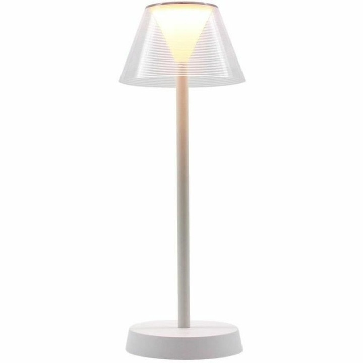 Lampa cu Picior Lumisky Beverly Alb Gri (1 Unitati)