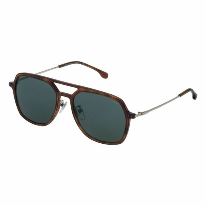 Ochelari de Soare Unisex Lozza, 56mm, culoare maro, includ husă