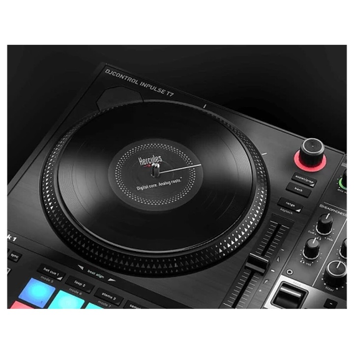 DJ оборудване Hercules Control DJ INPULSE T7, черно