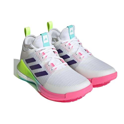 Pantofi sport barbati, Adidas Crazyflight MID, alb, talpa