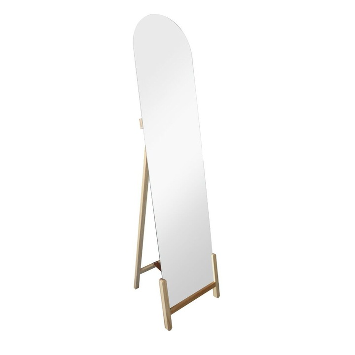 Oglinda Garderoba Home ESPRIT Natural Geam Pin 40 x 10 x 160 cm