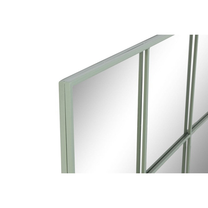 Oglinda de perete Home ESPRIT Verde Fereastra Scandi 122 x 2 x 122 cm