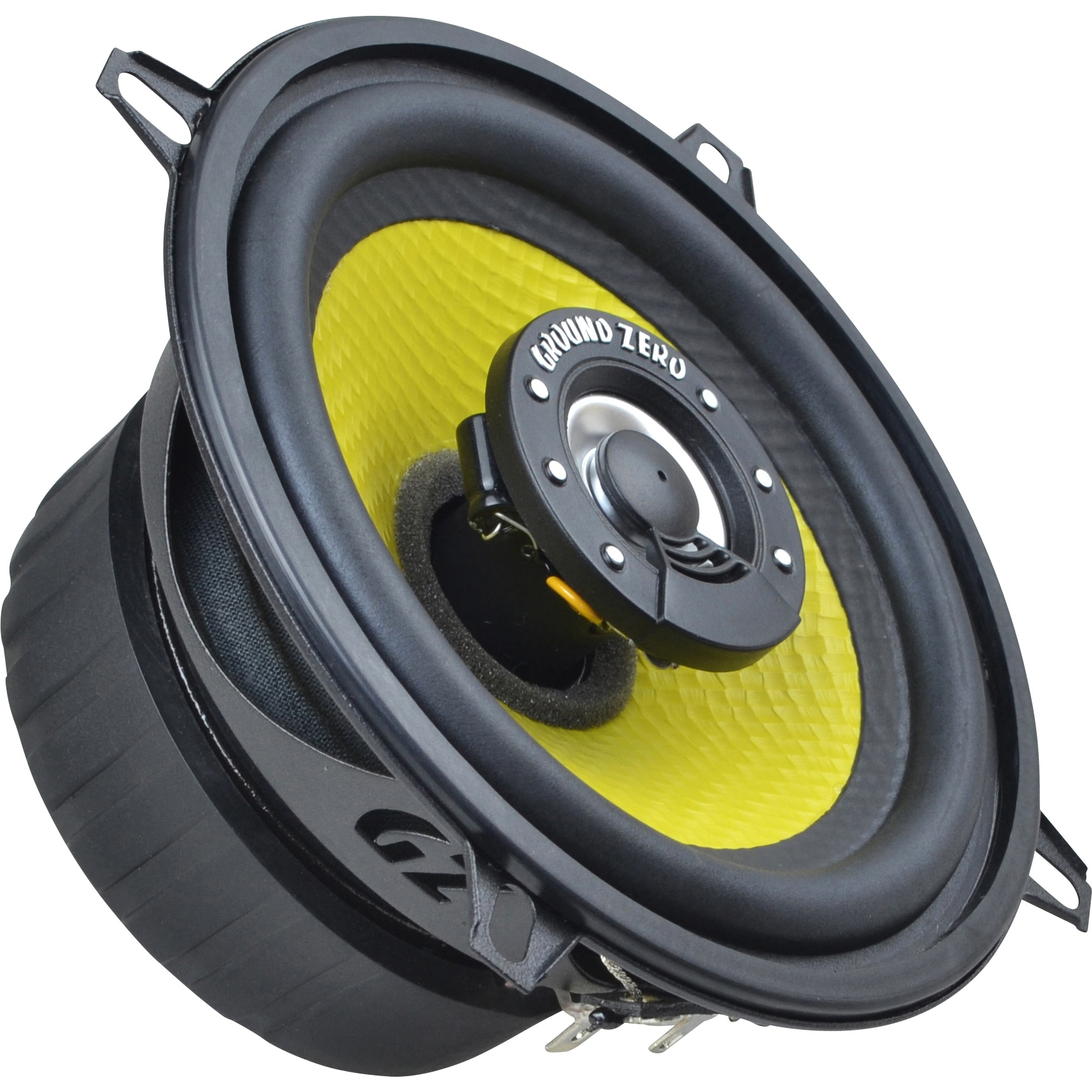 Set difuzoare auto coaxiale Ground Zero Titanium, GZTF 13TX, 2 cai