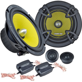 Set difuzoare auto tip component Ground Zero Titanium, GZTC 165TX, 2 cai, 150W, 100W RMS, 16.5cm Set difuzoare auto tip component Ground Zero Titanium, GZTC 165TX, 2 cai, 150W, 100W RMS, 16.5cm