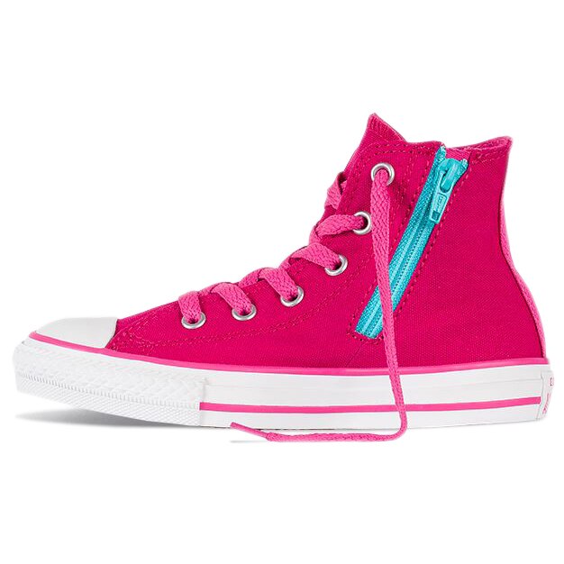 Converse Chuck Taylor All Star Side Zip tornacipő gyerekeknek, Berry