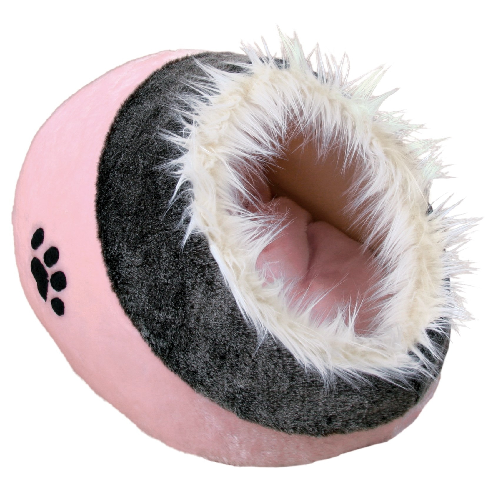 Cos Trixie Minou Cu Blanita 35 x 26 x 41 cm roz/gri 36301