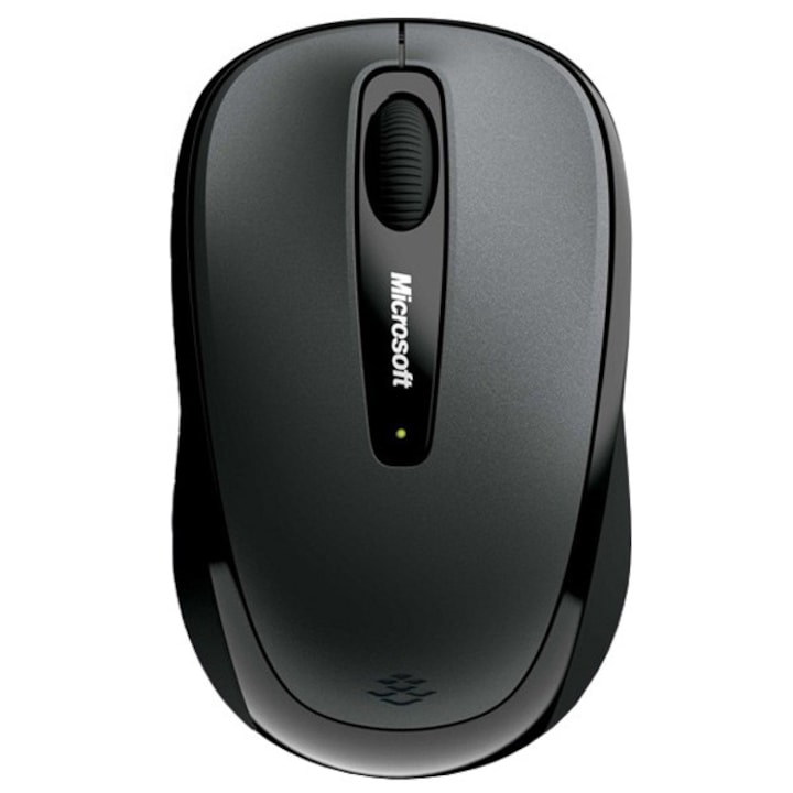 Безжична мишка Microsoft 3500, USB, Сива
