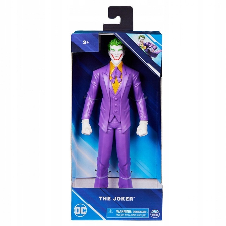 Figurina DC, Spin Master, Comics The Joker, 24 cm, articulata