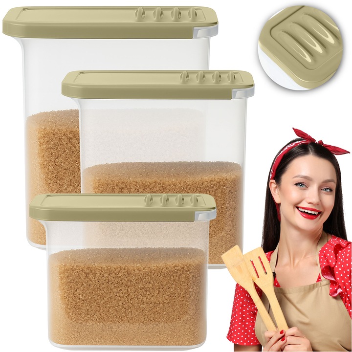 Set Dozatoare, Edanti, Transparente Shark, 1/1, 5/2, 5 L