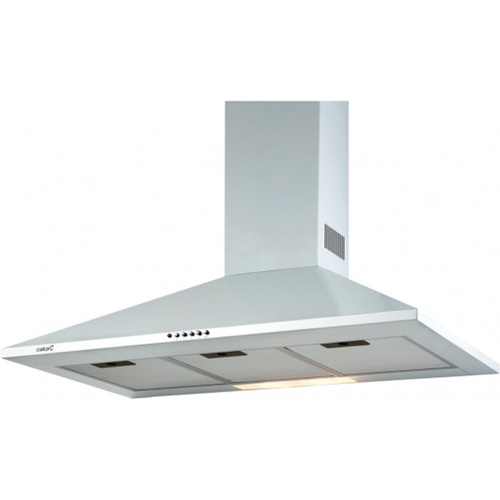 Hota Conventionala Cata OMEGA WH 700, 70 cm, 645 m³/h, 270W, Alb, Plafon, Clasa Energetica D