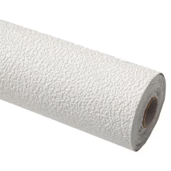 3D tapétatekercs, öntapadós, dombornyomott mintás, FEHÉR, 280 x 50 cm, puha tapintású, könnyen telepíthető