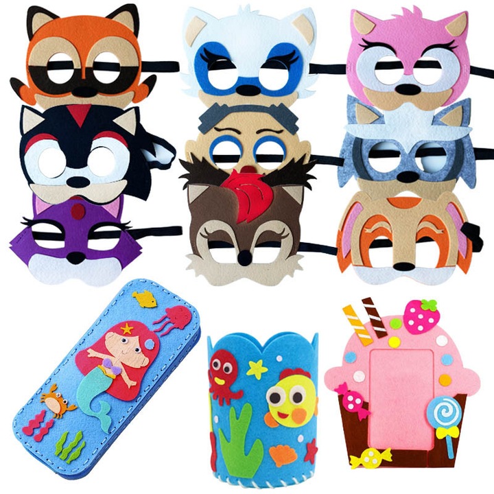 Комплект „Направи си сам“ Монтесори, 12 елемента, многоцветен, 4+ години