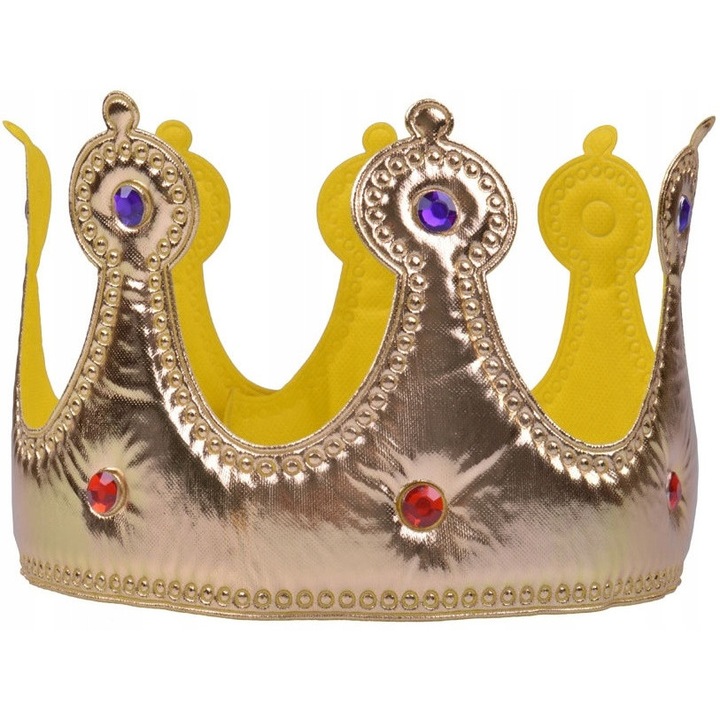 Corona de rege ARPEX cu pietricele, 56x12cm