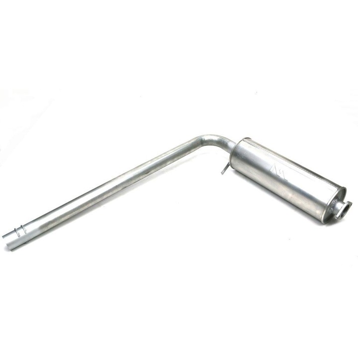 Komplett kipufogó Bizon Z-058, WARYNSKI, alumínium, korrózióálló, üvegszálas talp