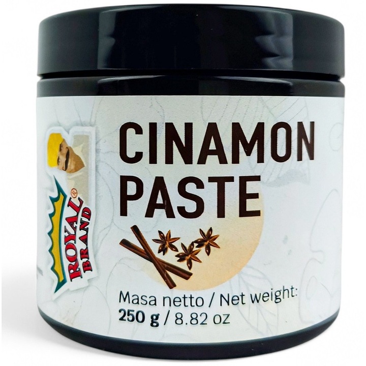Pasta de scortisoara 250g Royal Brand, gust intens, 100% naturala