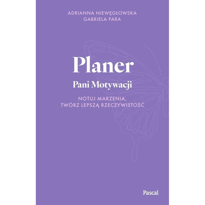 Planer Pani Motivatiei, PASCAL, cu citate motivationale, design universal, 30x21cm