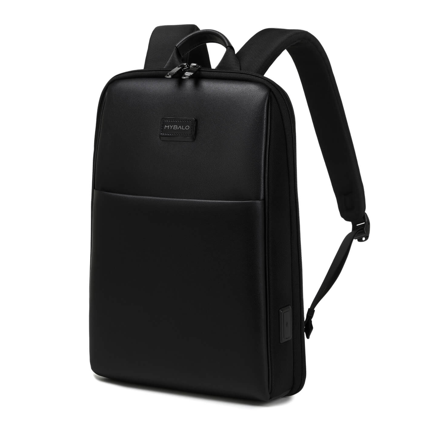 Rucsac business Aston, impermeabil, cu buzunar pentru laptop 15,6", buzunar pentru tableta 9", 46x30x9 cm, negru