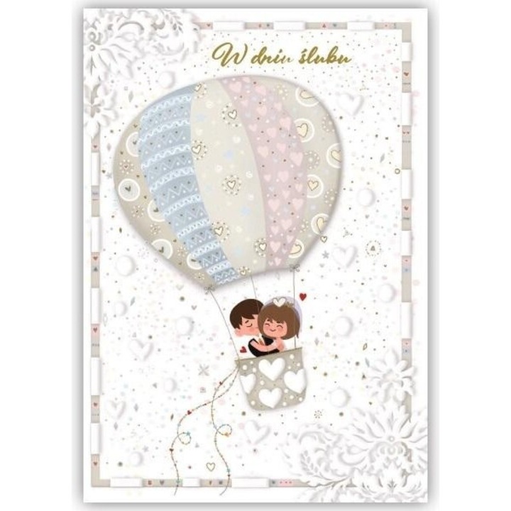 Felicitare originala, Trend, Kartka okolicznosciowa Slub TS