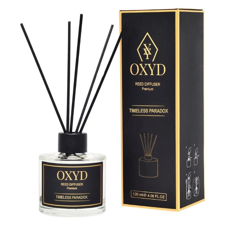 Odorizant camera, Kesi Timeless Paradox, 120 ml, floral-pudrat, note citrice, note florale