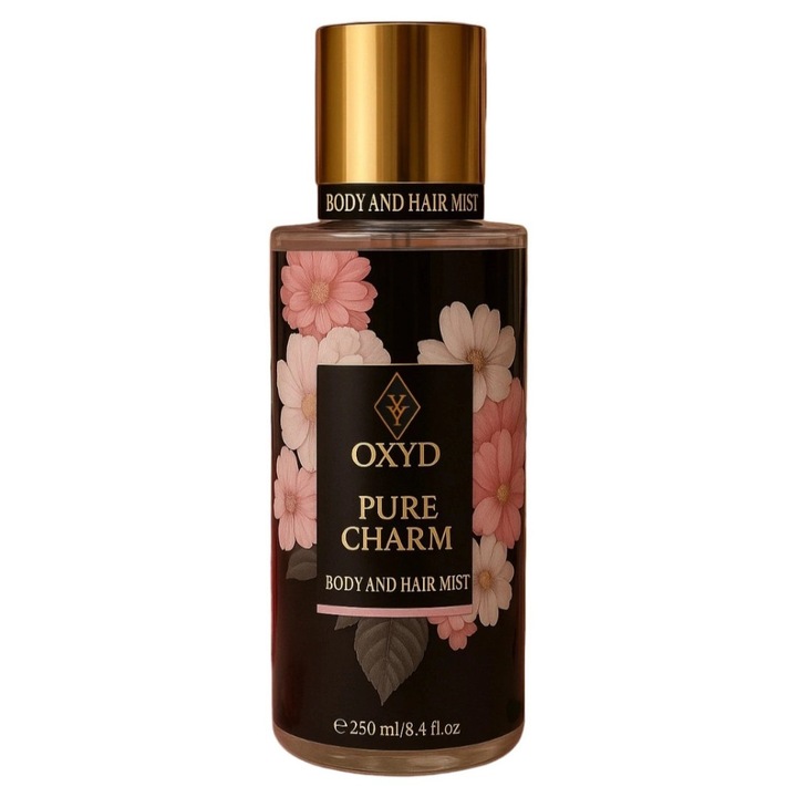Test- és hajspray, Oxyd Pure Charm, 250ml, gyümölcsös illat