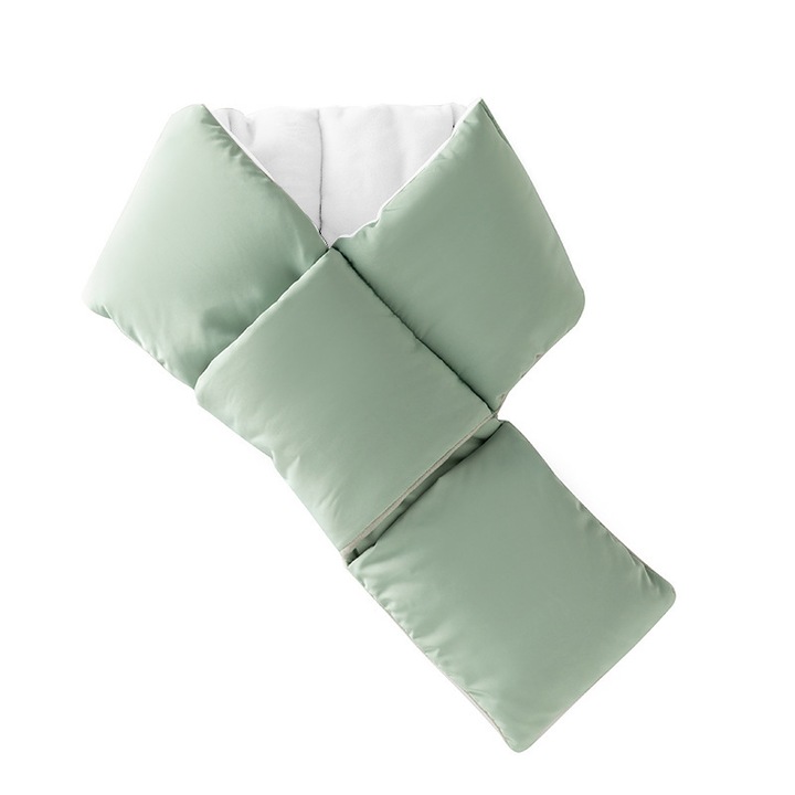 Fular dama, calduros, verde deschis