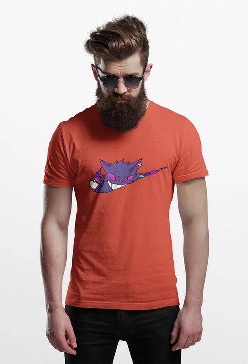 Unisex polo D&B 150 AN00009 Pokemon Melange Narancssarga - Meret, Világos narancssárga