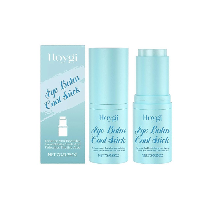 Крем за очи с ретинол и хиалуронова киселина, Hoygi, комплект от 2, за тъмни кръгове и подпухналост