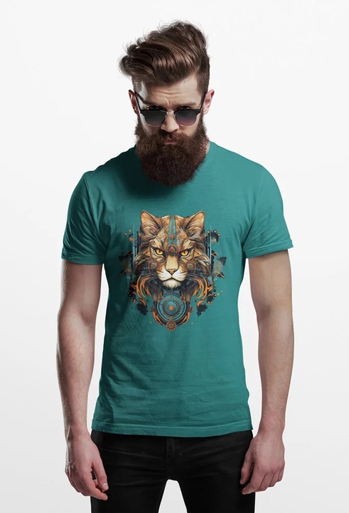 CAT00021 Cat, Melange kék