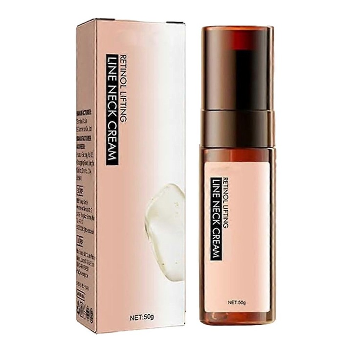 Ránctalanító nyakkrém dupla retinollal, 1 db, hidratáló, feszesítő