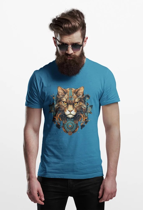 CAT00021 Cat, Zafír kék