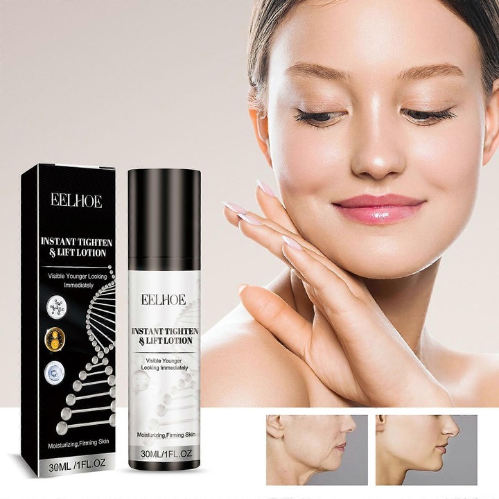 Crema de fata si ochi pentru riduri, 2 bucati, efect de intinerire, anti-imbatranire, multicolor