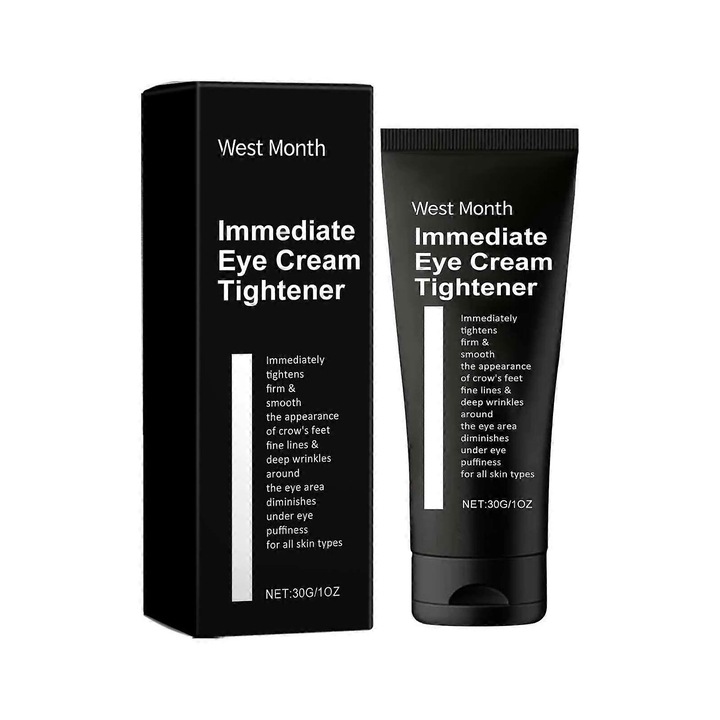 Feszesítő szemkrém, West Month, 3 db, ránctalanító hatás, kollagénnel dúsított, bőrvilágosításra