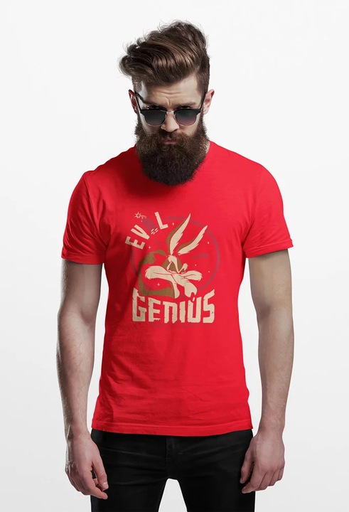 Unisex polo D&B 150 EB00017 Genius - Meret, Piros