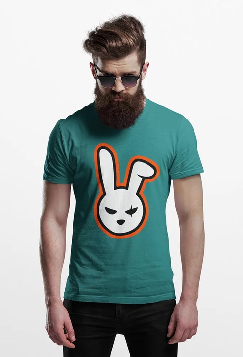 Unisex polo D&B 150 EB00018 - Meret, Melange kék