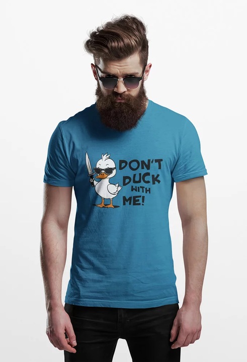 Unisex polo D&B 150 EB00019, Zafír kék